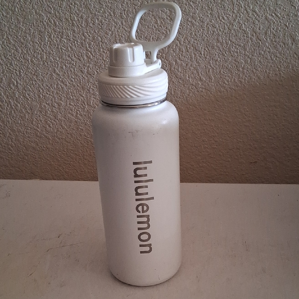 lululemon athletica White Stainless Water Bottle